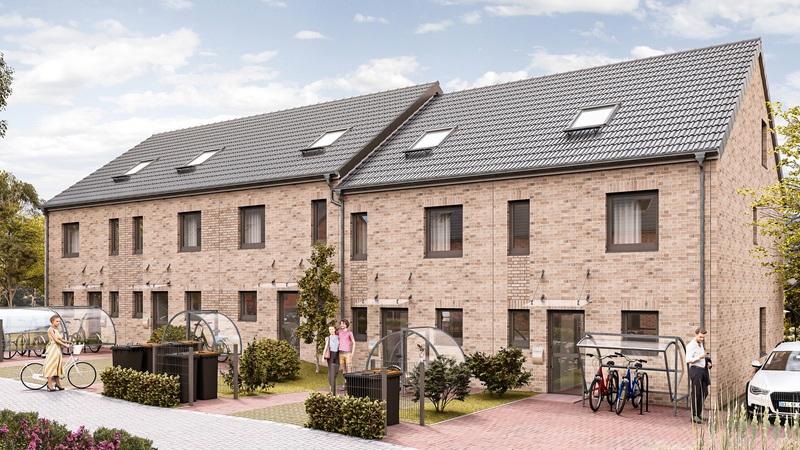 NEUBAU! Reihenmittelhaus mit 123qm zur Miete am Sonnenkamp zimmer