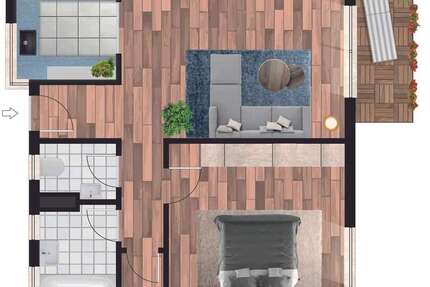 Wohnung zum Mieten in Gera 345 € 48.63 m²