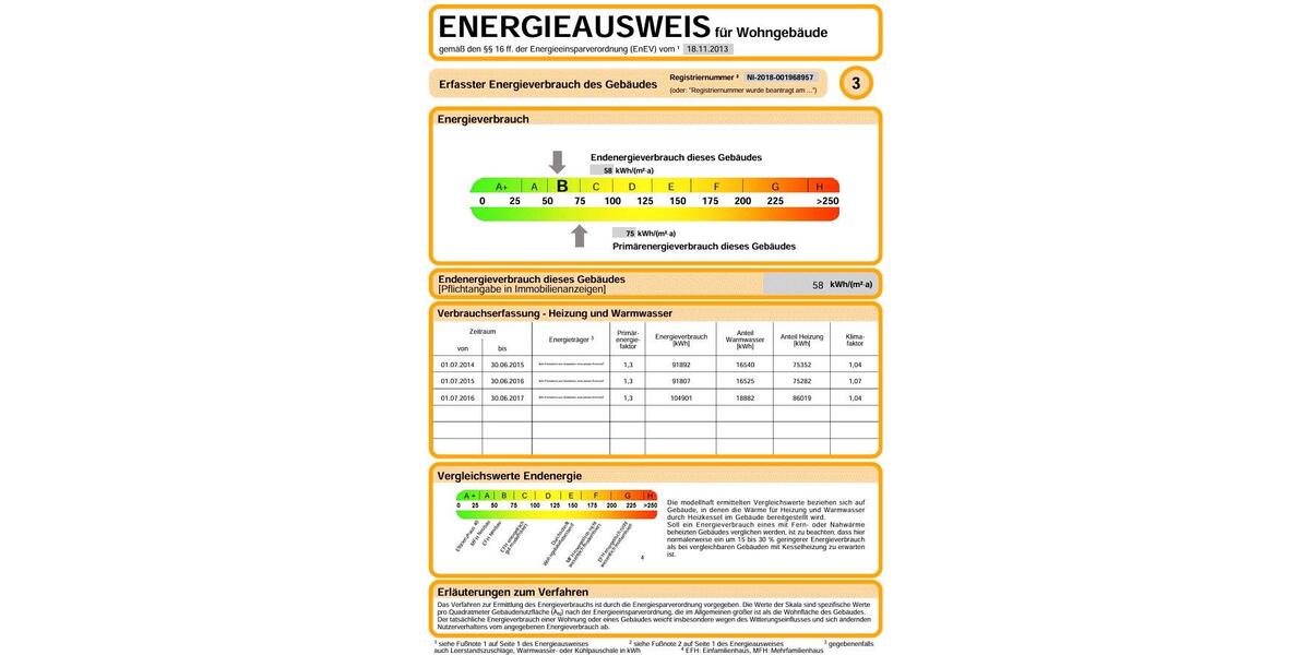 Etagenwohnung Wolfsburg Detmerode - 3 Zimmer, 79 m&sup2;, 159.000&euro; | Angebot:26355580